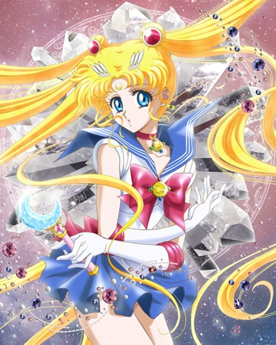 「美少女戦士セーラームーンCrystal」Blu-ray初回限定版1巻のジャケット (c)武内直子・PNP・講談社・東映アニメーション