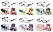 「黒子のバスケ×バンダイ×JINS PC」火神大我とキセキの世代のモデル。(c)藤巻忠俊／集英社・黒子のバスケ製作委員会