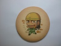 「アカギ＆福本ALLSTARSプリントクッキー2015」の「黒沢」柄。