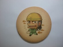 「アカギ＆福本ALLSTARSプリントクッキー2015」の「黒沢」柄。