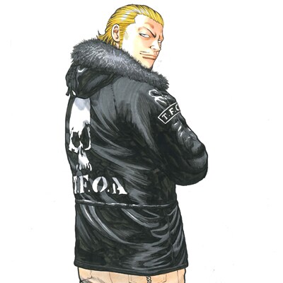 「河内鉄生 直筆サイン入り複製原画」サンプル