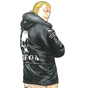 「河内鉄生 直筆サイン入り複製原画」サンプル