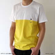 「暗殺教室×ALOYE 2 殺せんせー刺繍Tシャツ」（ホワイト×イエロー）(c)松井優征／集英社・アニメ「暗殺教室」製作委員会