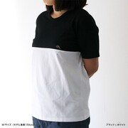 「暗殺教室×ALOYE 2 殺せんせー刺繍Tシャツ」（ブラック×ホワイト）(c)松井優征／集英社・アニメ「暗殺教室」製作委員会