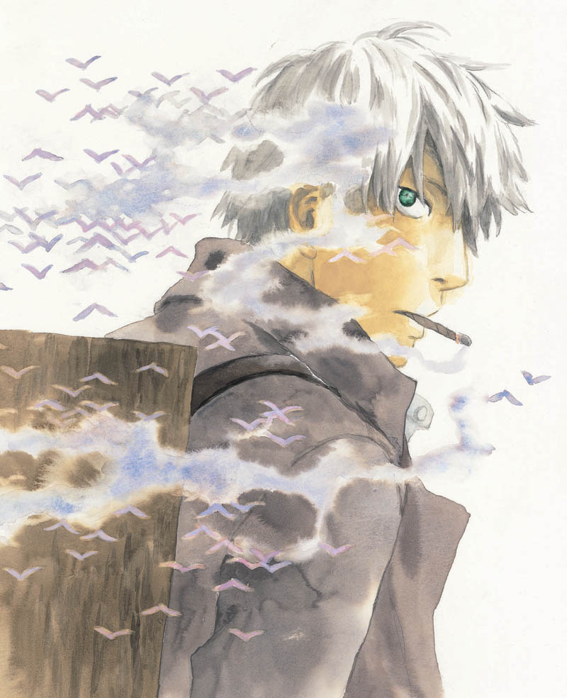 漆原友紀「蟲師」カット (c)漆原友紀/講談社