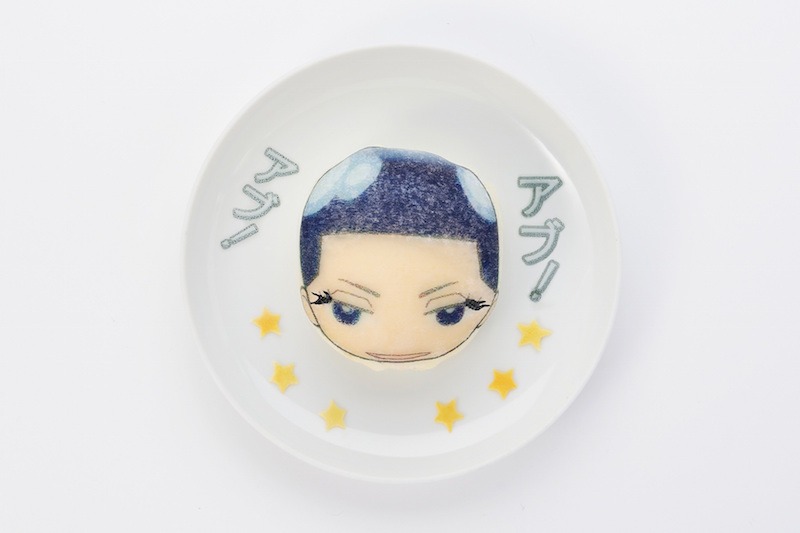 「マツ毛くんアイス饅頭、アブアブ！」(c)渡辺航（週刊少年チャンピオン）／弱虫ペダルGR製作委員会 (c)NAMCO LTD.