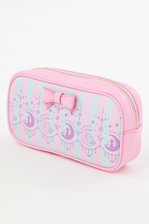 「オリジナルプリントポーチ」（ラベンダー） (c)武内直子・PNP・講談社・東映アニメーション