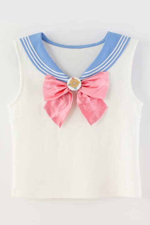 セーラームーン×Tralala、マカロンカラーのセーラー衿タンクなど登場