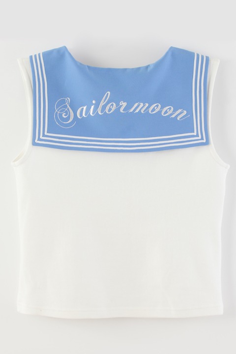 「セーラー衿タンク」セーラームーンモデル (c)武内直子・PNP・講談社・東映アニメーション