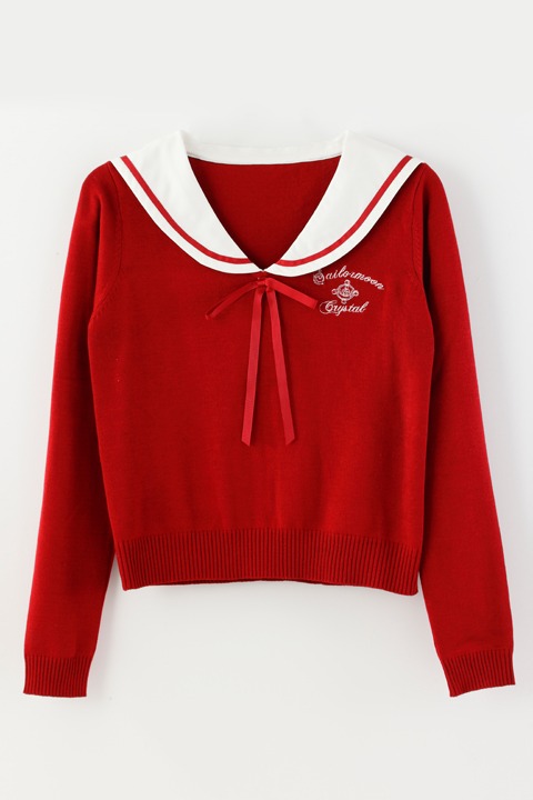 「セーラーニットトップス」（レッド） (c)武内直子・PNP・講談社・東映アニメーション