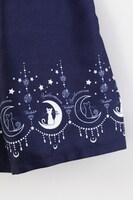 「オリジナル裾プリントスカート」（ネイビー） (c)武内直子・PNP・講談社・東映アニメーション