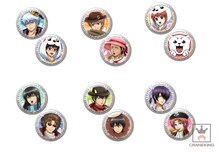 記念缶バッジセット (c)空知英秋／集英社・テレビ東京・電通・サンライズ・アニプレックス