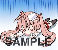 「緋弾のアリアAA」スタンプ (c)Chugaku Akamatsu 2015 Licensed by KADOKAWA CORPORATION MEDIA FACTORY (c)Shogako Tachibana/SQUARE ENIX