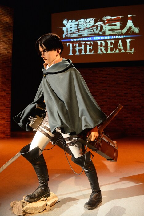 「進撃の巨人・ザ・リアル」より、リヴァイのクロノイド。