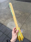 「モンスターハンター・ザ・リアル」にあわせて販売される「ジンオウガの尻尾チュリトス」。