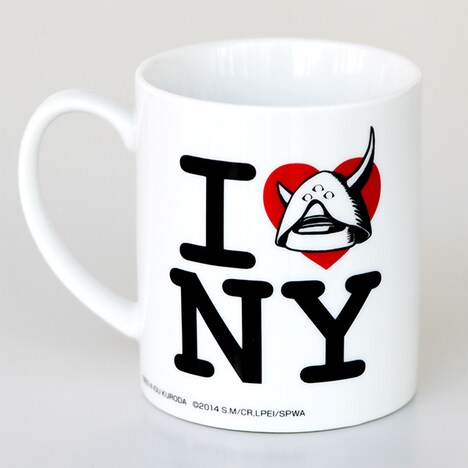 「アップルシードα I LOVE NYマグカップ」