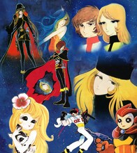 原画展のポスターに掲載されたイラスト。(c)松本零士