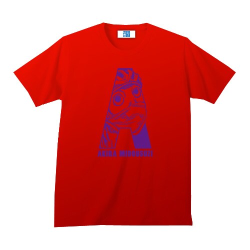 「弱虫ペダル デザインＴシャツ 京都伏見 / 御堂筋 翔」（レッド）