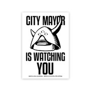 「アップルシードα 市長Tシャツ&ステッカーセット」