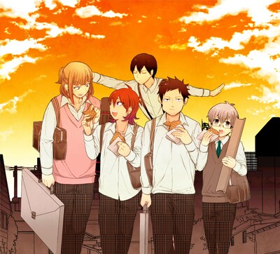 高嶋育による新連載「デカダン！－デザイン科男子の受難－」のカット。