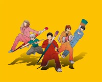 高嶋育による新連載「デカダン！－デザイン科男子の受難－」のカット。