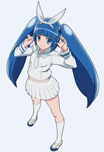 ニッパー擬人化キャラクターのニパ子ちゃん。(c)吉崎観音／角川書店・サンライズ・テレビ東京・NAS・BV (c)Project NIPAKO