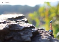 「みんなのフチ子」からkurumii作「いのちがけ」。(c)タナカカツキ／KITAN CLUB