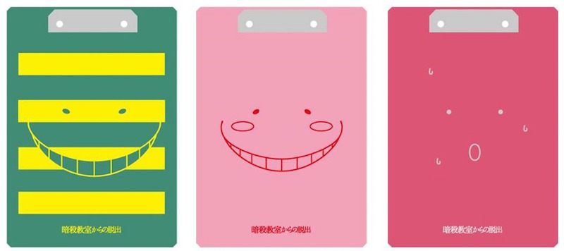 オリジナルクリップボード(c)松井優征／集英社・アニメ「暗殺教室」製作委員会