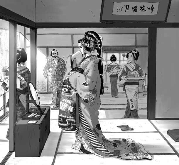 「蝶のみちゆき」のカット。