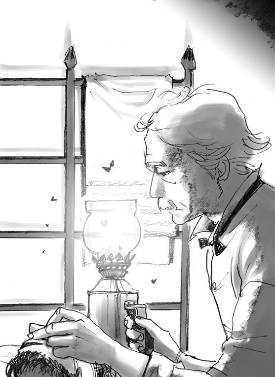 「蝶のみちゆき」のカット。