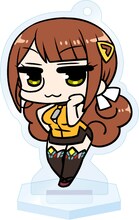 ヒュウガのオリジナルアクリルスタンド。(c)Ark Performance／少年画報社・アルペジオパートナーズ