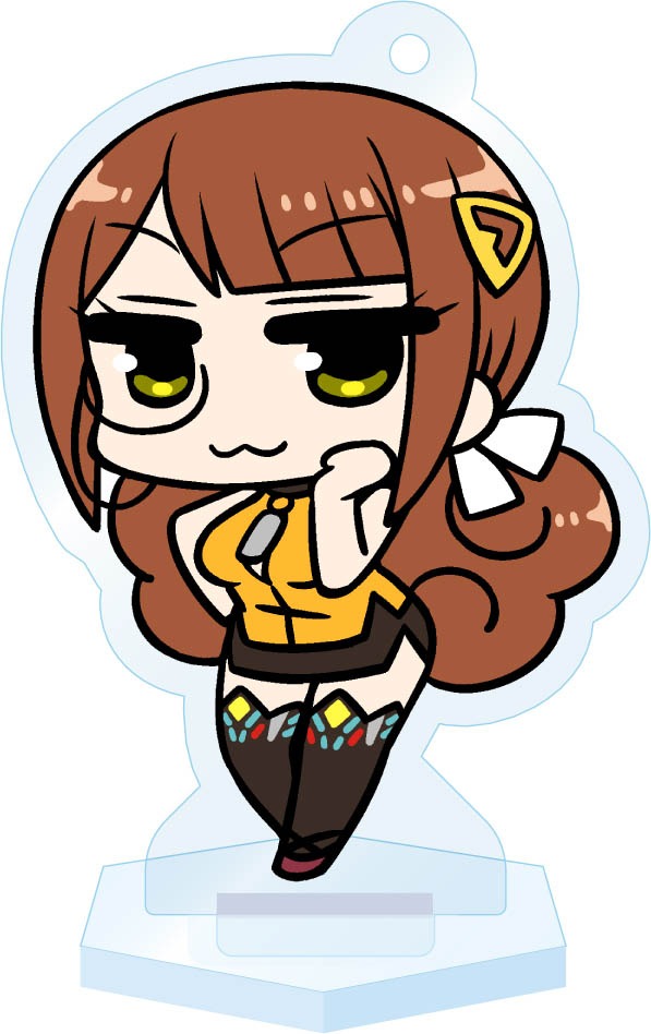 ヒュウガのオリジナルアクリルスタンド。(c)Ark Performance／少年画報社・アルペジオパートナーズ