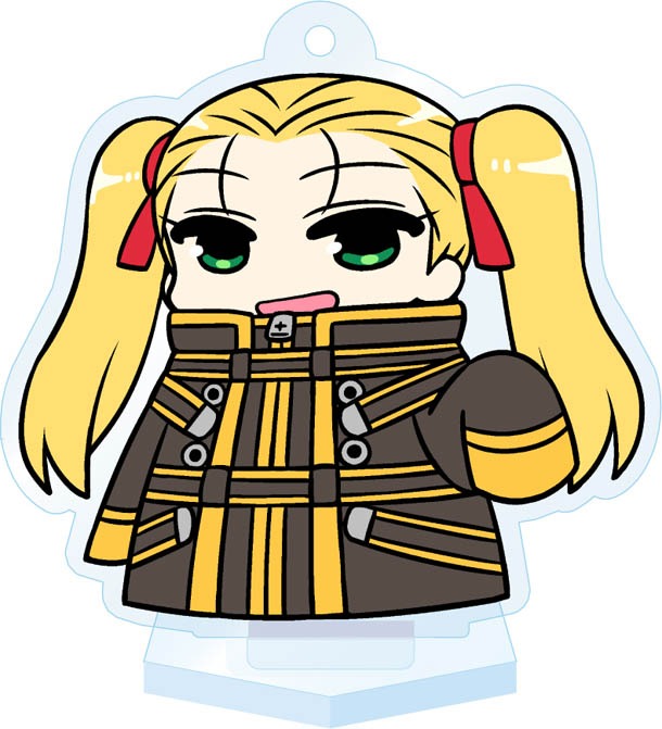 ハルナのオリジナルアクリルスタンド。(c)Ark Performance／少年画報社・アルペジオパートナーズ