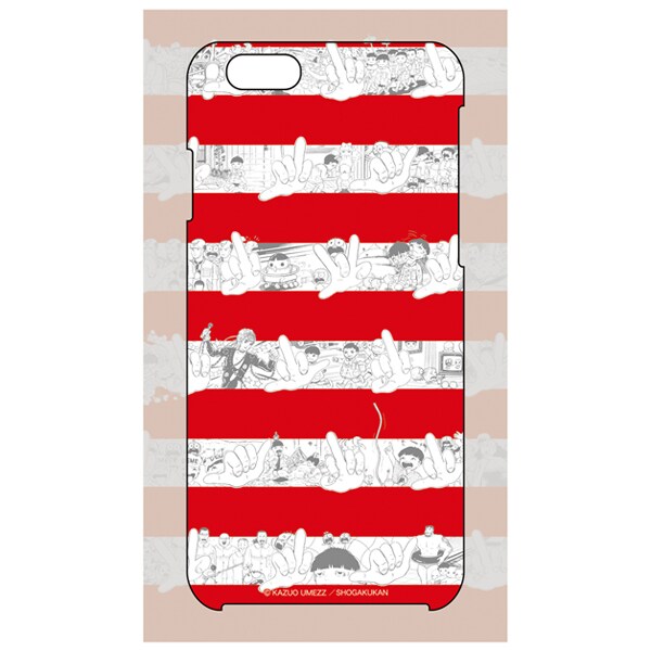 「楳図かずお ×GOODS ON DEMAND」のスマートフォンケース。画像はiPhone6用。(c)KAZUO UMEZZ／SHOGAKUKAN