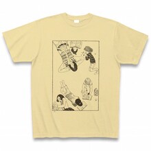 「Sunny」の担当編集者が選んだページをプリントしたTシャツ。(c)松本大洋／小学館