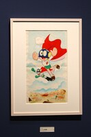 原画展「パーマンとFヒーローたち」での展示原画。(c)Fujiko-Pro