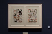 原画展「パーマンとFヒーローたち」での展示原画。(c)Fujiko-Pro
