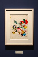 原画展「パーマンとFヒーローたち」での展示原画。(c)Fujiko-Pro