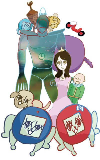 大橋裕之が手がけた「ユニバースタジオジャパン」のキャラクターたち。