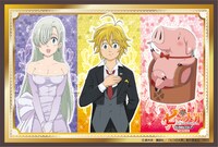 抽選クジ「ホークオーナーズ シャッフルプレゼント」より、D賞「支給（ウェイター） ゴウセルプレゼント賞クリアポストカード」。