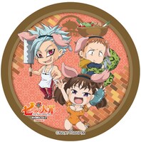 抽選クジ「ホークの運試し騎士団」より、C賞「大看板娘賞缶バッジ75φ」。