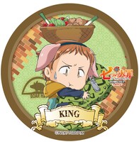 抽選クジ「ホークの運試し騎士団」より、C賞「大看板娘賞缶バッジ75φ」。