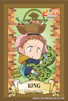 抽選クジ「ホークの運試し騎士団」より、Ｄ賞「仕入れ係賞クリアポストカード」。