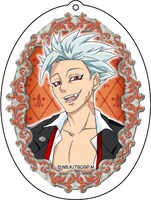 ミニアトラクション「WANTED!! 七つの大罪」より、B賞「強欲の罪（フォックス・シン）賞アクリルキーホルダー」。