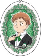 ミニアトラクション「WANTED!! 七つの大罪」より、B賞「強欲の罪（フォックス・シン）賞アクリルキーホルダー」。