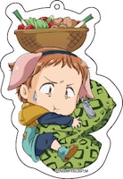 ミニアトラクション「七つの大罪を追え！」より、B賞「嫉妬の罪（サーペント・シン）賞アクリルキーホルダー」。