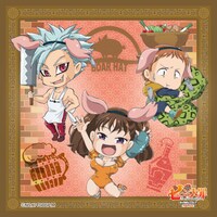 ミニアトラクション「七つの大罪を追え！」より、Ｄ賞「傲慢の罪（ライオン・シン）賞ステッカー」。