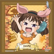 ミニアトラクション「七つの大罪を追え！」より、Ｄ賞「傲慢の罪（ライオン・シン）賞ステッカー」。