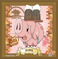 ミニアトラクション「七つの大罪を追え！」より、Ｄ賞「傲慢の罪（ライオン・シン）賞ステッカー」。