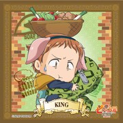 ミニアトラクション「七つの大罪を追え！」より、Ｄ賞「傲慢の罪（ライオン・シン）賞ステッカー」。